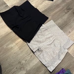 2 pairs of athletic shorts